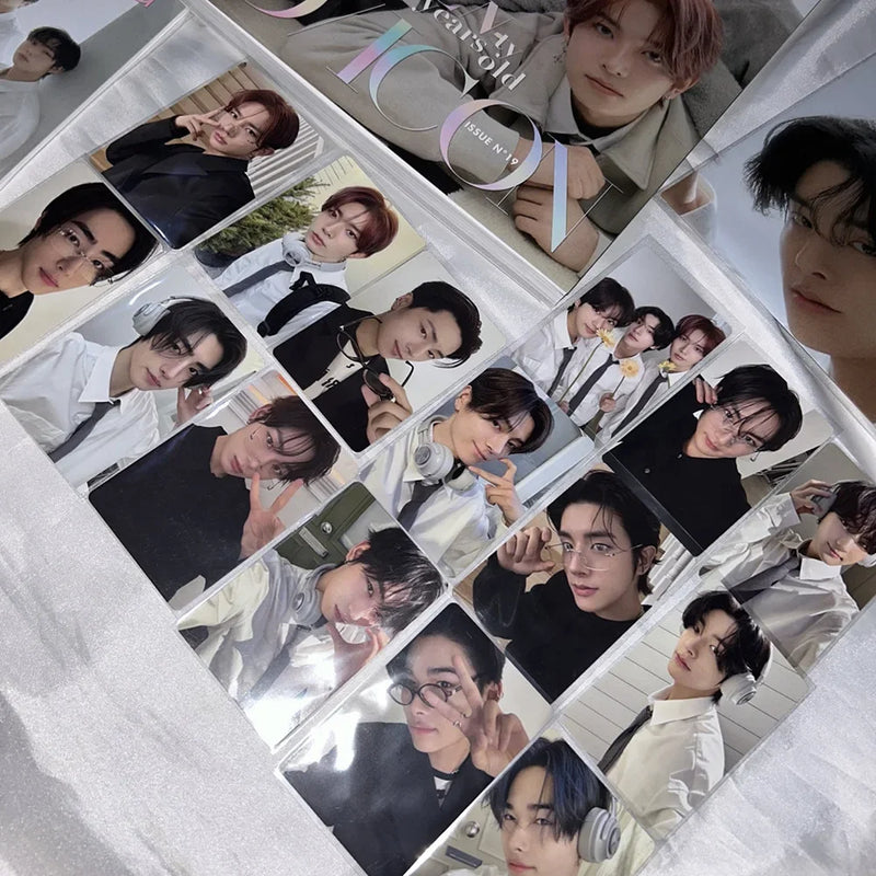 7Pcs Idol Boy Group Lomo Cards New Album Photocards HUENINGKAI TAEHYUN BEOMGYU SOOBIN YEONJUN Boy Group Fans Gift Collection