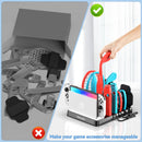 All In One for Switch/Switch OLED Sports Game Accessories Kit for Switch Set Storage Stand for Nintendo Switch