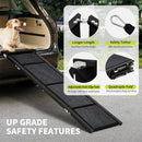 The Summit Step | Quad-Fold Aluminium Dog Ramp for Cars, SUVs and High Beds