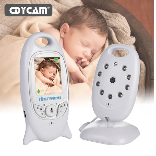 VB601 Babyphone 2 Zoll BeBe Babi Elektronischer Babysitter Funk Video Baby Monitor Nachtsicht Temperaturüberwachung 8 Schlaflieder