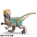Jurassic Dinosaur Park Dinos World Building Blocks Animals Tyrannosaurus Rex Indominus I-Rex Blue Figures Triceratops Toys