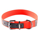 Truelove Pet Collar Waterproof  Anti-Odor Durable Adjustable PVC Polyester Soft Reflective Cloth Stripe Basic Dog Collar TLC5521