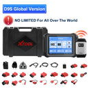 XTOOL D9 D9S Full System Car Diagnostic Tool Bi-Directional Control ECU Coding 45+ Resets Key Programming DOIP CANFD Topology