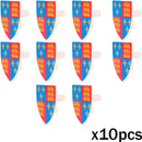 MOC Medieval Accessories Series Building Blocks Military Army Soldier Armour Shield Helmet Sword Crown Weapon Knight Bricks Toys