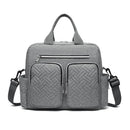 KONO Baby Diaper Bag Stylish & Walkable for Mom and Dad travel bag with Insulated Pockets for Vials & Snacks