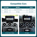 12.3'  Wireless CarPlay Android Auto Multimedia Display Screen for Mercedes-Benz A W176 B W246 CLA GLA Class 2013 to 2015