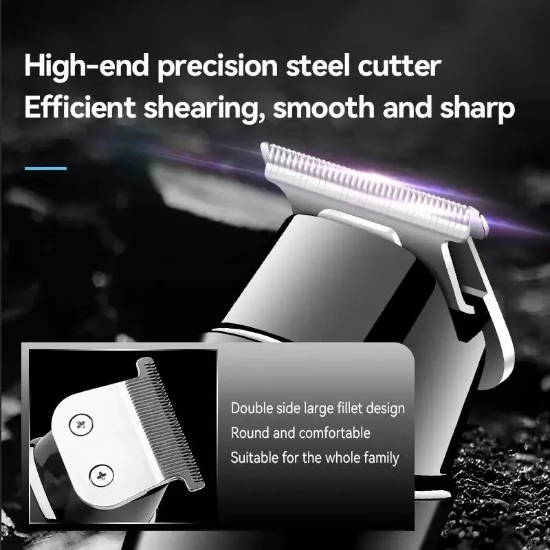 Kemei KM-1115 Fast Usb Charging Rechargeable Hair Trimmer USB Low Noise Professional Cordless Portable Men's Hair Cut Clipper