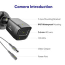 SANNCE 4CH 1080P DVR CCTV System 2MP IR Outdoor Security Cameras 1080P TVI CCTV DVR 1280TVL Surveillance Kit