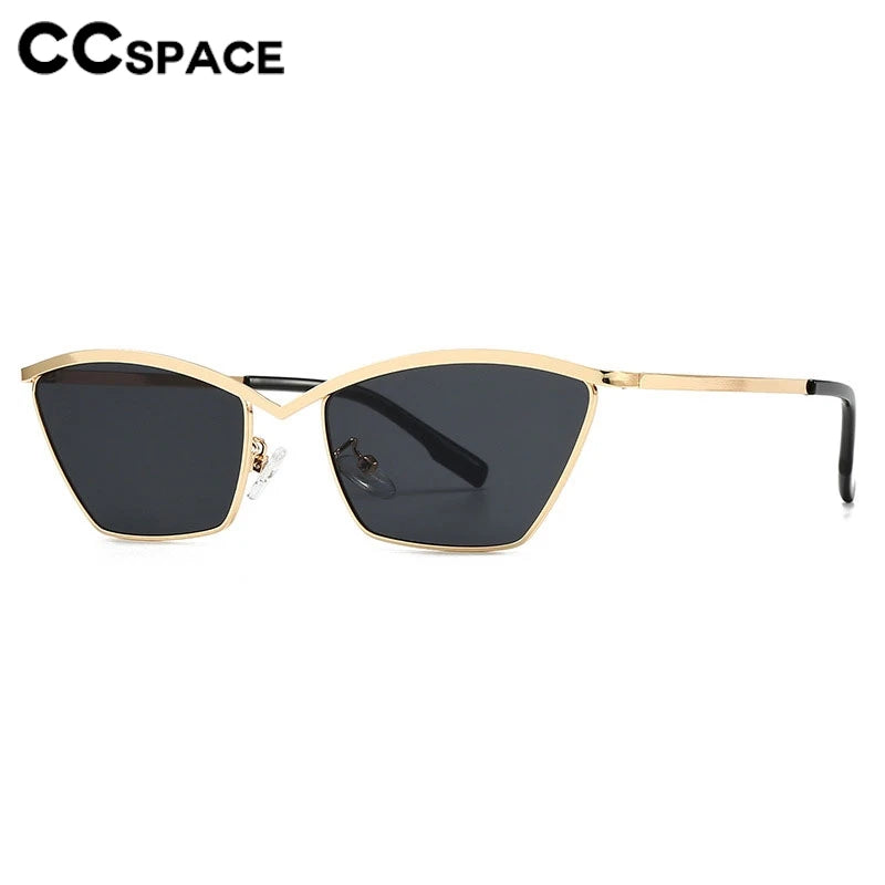 Metal Retro Sunglasses For Ladies Outdoors Fashion Cat Eye Sunscreen Suneyeglass Beach UV Protection Vacation Riding 300907