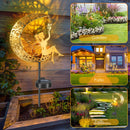 The Moonlight Garden | Solar Crackle-Glass Stake Lights