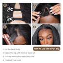 The Aurelia | V-Part Body Wave Human Hair Wig, 32-Inch