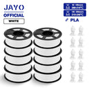 The LayerStack | 10-Roll 1.75mm 3D Printer Filament Collection (PLA / PETG / SILK)