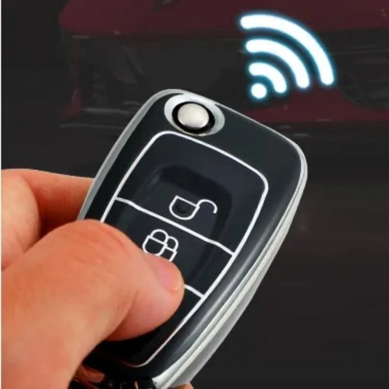 3 Button TPU Car Remote Key Fob Cover Case for Ford Ranger C-Max S-Max Focus Galaxy Mondeo Transit Tourneo