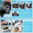Cordless Angle Grinder 21V Battery Grinder Tool With 2-Position 125MM M14 Professional Electric Power Grinder For Cutting