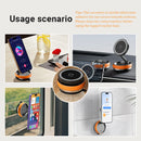 The Magnetic Apex | 15W Foldable Wireless Car Charger & Magnetic Phone Mount