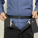 Men'S Knit Fabric Shirt Stays, Adjustable Elastic Non-Slip Polyester Belts for Formal Shirts, Ideal for Weddings,Groomsmen Gifts