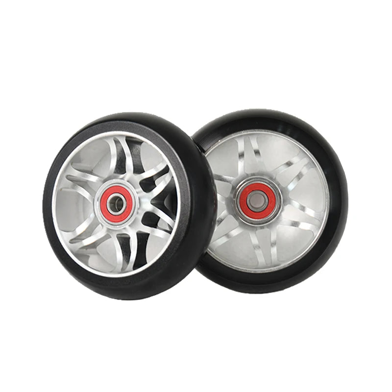 Electric Wheelchair Tires 4-inch casters Sports wheelchair wheels Medical wheelchair Solid aluminum tires all-wheel 100*30mm