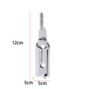 Stainless Steel Key Decoder SS001 O-ring Pickup Kit Hand Tool for Lock Opening and Maintenance Repair