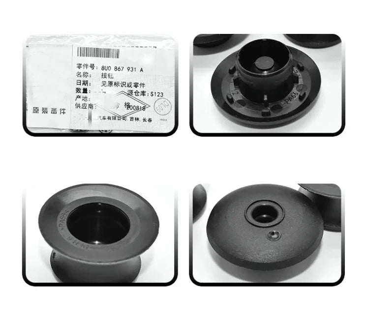 Rear Trunk Buckle Panel Bracket Plug Trunk Partition Cover Fixed Clip 8U0 867 931A For Audi Q3 A7 A5