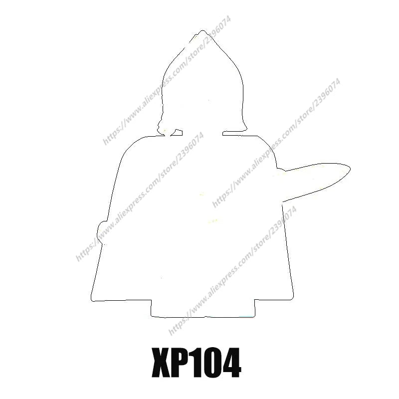 Series-104 Medieval Movie Knights Figure Building Blocks toys XP103 XP104 XP105 XP106 XP107 XP108 XP109 XP110 XP131 XP132