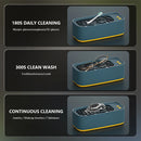 Portable Ultrasonic Cleaning Machine 45KHZ High Frequency Vibration Cleaner 360° Timing Washing for Jewelry/Eyeglass/Makeup Tool