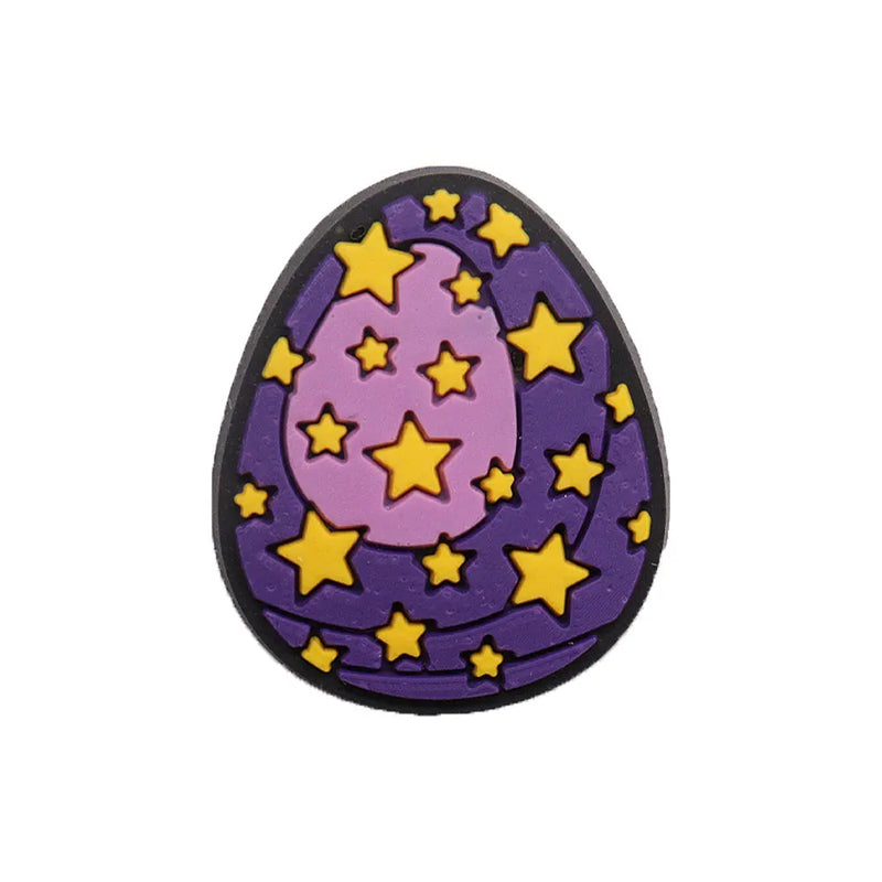 1-23Pcs PVC Adorable Rabbit Bunny Easter Shoe Buckle Charms Accessories Children Shoe Button Fit Birthday Gift