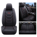 Universal 5-Seat PU Leather Car Seat Covers Full set Front Rear Seat Cushion Anti-scratch Protection For Sedan SUV