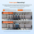 70mai Dash Cam A410 Front 1440P Rear 1080P Car DVR Upgraded Ver. of 70mai A400 Car Recorder 24H Parking Mode Support Max 256GB