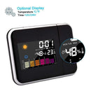 New Alarm Clock With Night Backlight Color Digital LED Screen Projector Adjustable Projection Angle For Home Living Room