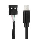 USB Type C to 5Pin Cable for Computer Motherboard for USBC Secondary Screen PC LCD