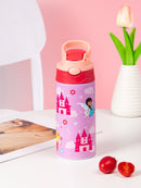 350ml Cartoon Insulated Cup Animal Pattern Stainless Steel Thermos Cup Christmas Vacuum Flasks Water Bottle Xmas Gift Cup