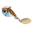 1Pcs 9g 16g 21g Metal VIB Spinner Vibration Fishing Bait With Tail Rotating Spoon Lures Sinking Swimbait Crankbaits Pesca Tackle