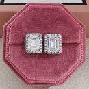 2026 Pink Silver Color Zircon Stud Earrings For Women Earing Girl Party Gift 1 dollar items Gothic freeshipping y2k Jewelry Z7