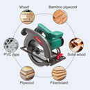 HYCHIKA High Quality Circular Saw 1300W Adjustable Cut Angle 65mm Cutting Depth for Wood Professional Electric Saw Power Tool