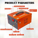 NUOGE 110V/220V PCP Air Compressor 4500Psi 30Mbar High Pressure Large Filter Oil/Water Free For Airsoft Submersible Bottles