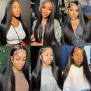 Bundles Straight Human Hair Weave Peruvian Hair Bundles Remy Hair Extension Natural Black 1/3/4 Pcs 10-40 Inches
