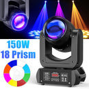 U’King 150W Beam Moving Head Light 18 Prisma 8 Gobo Bühnenlicht DMX DJ Licht für Hochzeit Kirche Party KTV Disco DJ Bar
