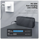 TELESIN Powerbank 10000mAh mit 20W PD Schnellladefunktion Tragbares Akku-Ladegerät für Gopro Hero 5 6 7 8 9 10 11 12 für Smartphone