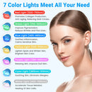 ZJZK Facials Tools Infrared Lights Therapy Lamp 7 Colors 990 Beads Best for Whitening Anti Wrinkle Blemish Removal Anti-acne