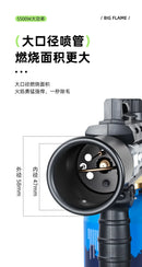 The Prometheus | Large-Caliber Handheld BBQ Propane Fire Spray Gun