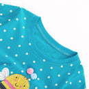 Little maven koreanisches Baumwoll-T-Shirt Kurzarm Sommer Kinderkleidung Bienen süße Bluse für Baby-Mädchen Oberteile Kinderkleidung
