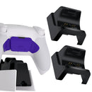 eXtremeRate Black Redesigned RiseDock Kit Extension Stand for ps5 Controller Charging Dock eXtremeRate RISE & RISE4 Remap Kit