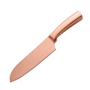 Santoku Scharfes Hackmesser Edelstahl Kochmesser Obst-Schälmesser Fleisch-Fisch-Filetiermesser Küchenutensil