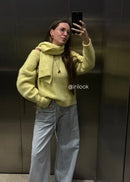 Hirsionsan 2025 New Soft Loose V Or O Neck Knitted Sweaters Women Winter Solid Female Pullovers Warm Basic Knitwear Jumper