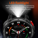 2026 New T-REX3 Outdoor Smart Watch Men 1100mAh Large Battery Bluetooth Call Compass 1.7-inch LED Flashlight Waterproof Watches