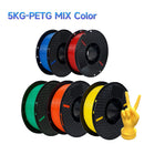 10/5kg PETG Filament For 3D Printer Plastic Material 22LBS 1.75mm Non-Toxic Eco-Friendly PETG 3D Filament Consumables for Ender