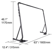 SucceBuy Hot Tub Cover Lift Spa Cover Lift Height 31.5"-41.3" Width 57"-92.5" Adjustable Installed Underneath Both Side Suitable