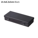 8Styles Plastic Storage Box Small Square Clear Black Box For Jewelry Diamond Embroidery Craft Bead Pill Home Storage Supply