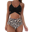 Women Sexy Leopard Print Bikini Set Push Up Bathing Swimwear High Waist Swimsuit купальники новинки Women's swimsuit biquinis