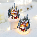 Christmas Luminous Castle House Ornament 2024 New Year Kid Gift Christmas Decoration for Home Xmas Party Tabletop Decor Navidad